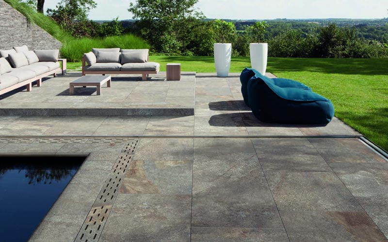 Midlake porfido porcelain pavers