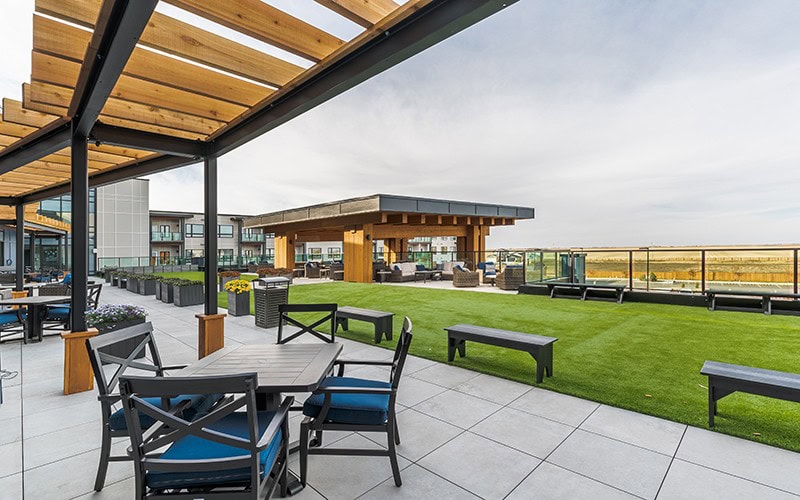 multifamily rooftop amenity