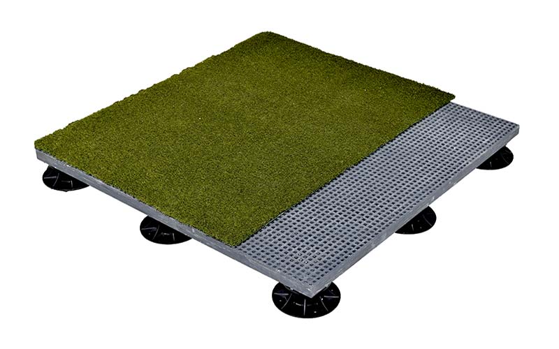 How to Install Synthetic Grass on a Rooftop Deck