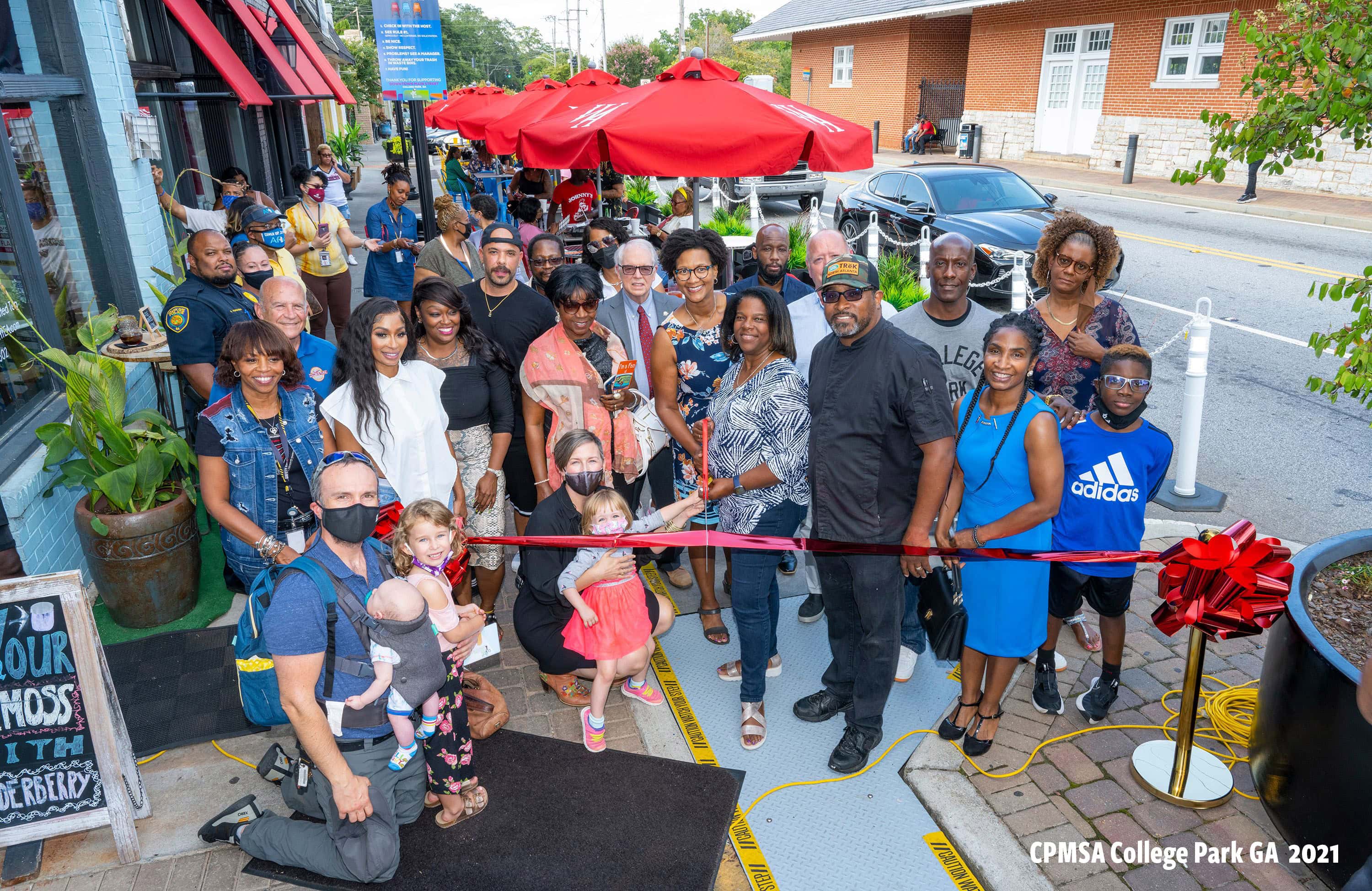 CPMSA Archatrak Parklet Opening